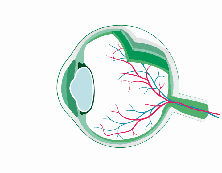 Animazione clinica — ipermetropia
